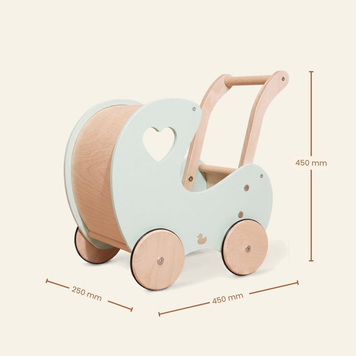 Baby Walker myduckling Isla Doll Pram Walker - Sage 9361505000560