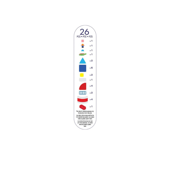 Magnetic Tiles MAGNA-TILES - Lighthouse Rescue - 26 Piece