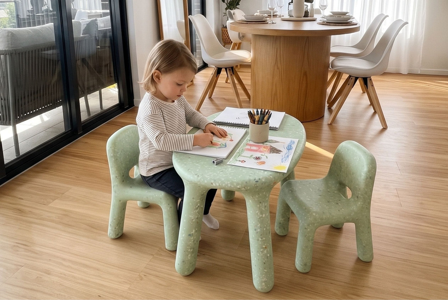 Waterproof & Easy Wipe-Clean Surface
