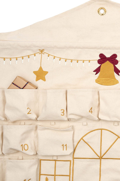 Wallhanger Fabelab Christmas - Advent Calendar House, 78 cm