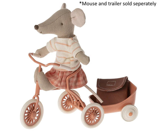 Maileg Abri a Tricycle Mouse Coral 2024 - Danish Doll House Furniture - Toypark