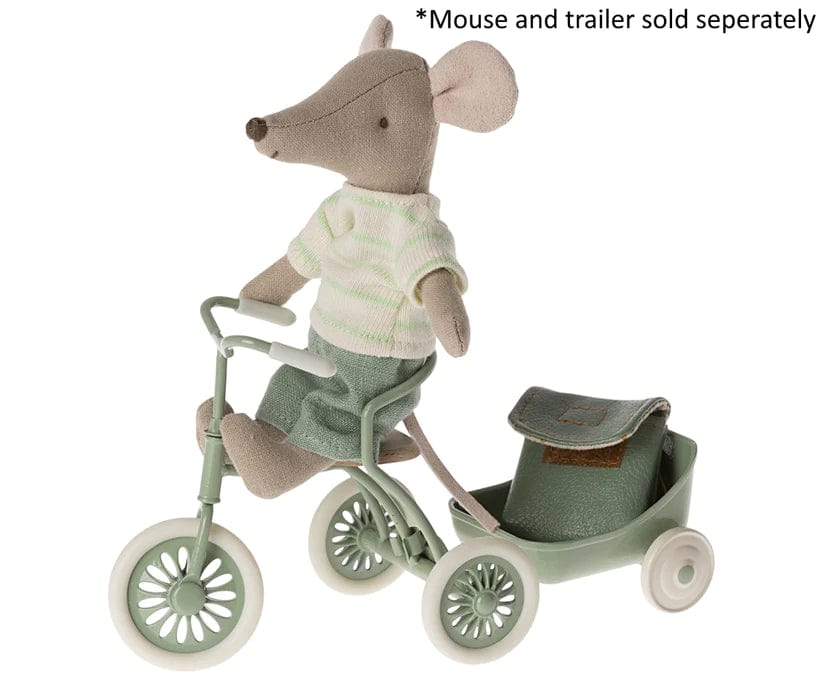 Doll House Furniture Maileg Abri a Tricycle Mouse Green