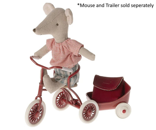 Maileg Abri a Tricycle Mouse Red - Doll House Furniture - Toypark