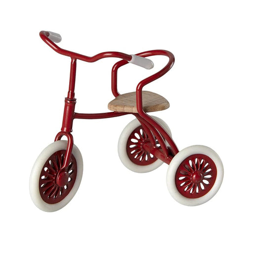 Maileg Abri a Tricycle Mouse Red - Red - Toypark
