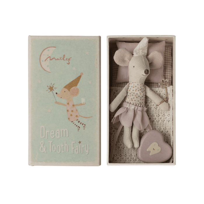 Doll Toys Maileg Tooth Fairy Mouse Little Sister in box