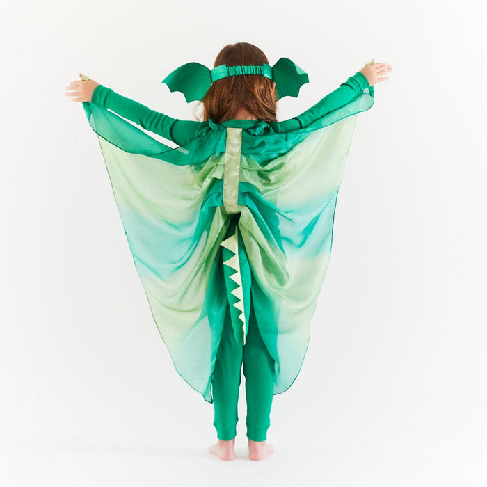 Dressups & Costumes Sarah's Silks Green Dinosaur Wings