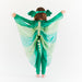 Dressups & Costumes Sarah's Silks Green Dinosaur Wings