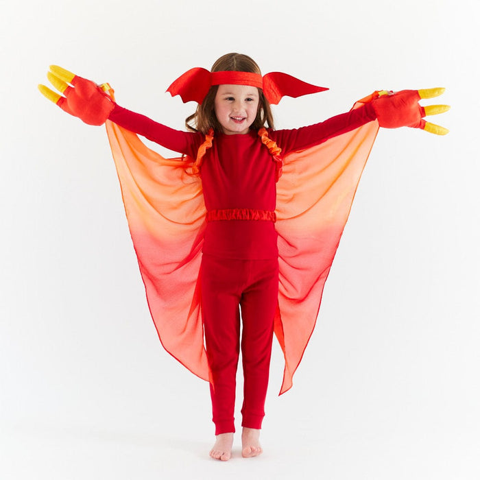 Dressups & Costumes Sarah's Silks Red Dinosaur Wings