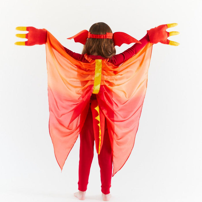 Dressups & Costumes Sarah's Silks Red Dinosaur Wings