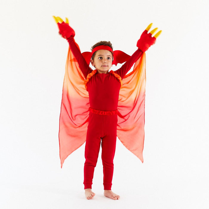 Dressups & Costumes Sarah's Silks Red Dinosaur Wings