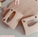 Kids Cutting Knife Set myduckling Wooden Kids Cutting Knife Set