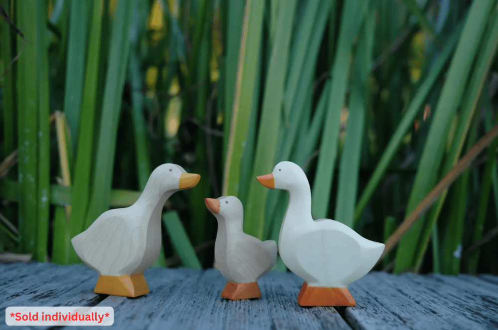 Animal Figurine HolzWald - Goose head up 4262389072269