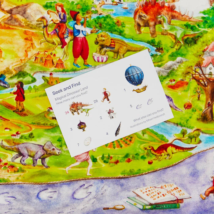 Playsilks Sarah's Silks Dinotopia Seek & Find Playsilk