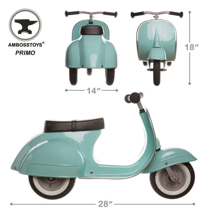 Ambosstoys Primo Classic Mint Ride-On  (Leather Seat)