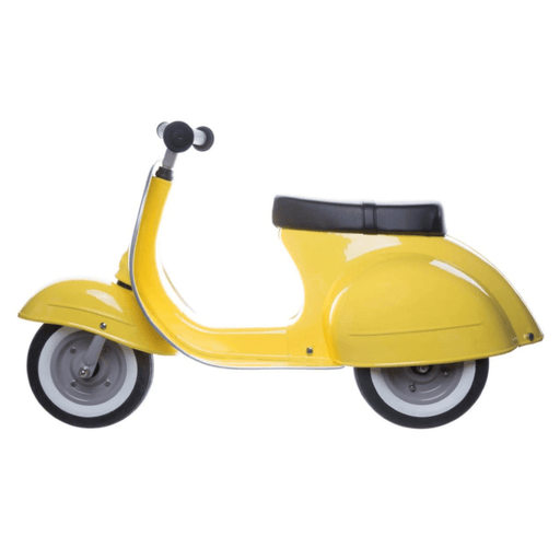 Ambosstoys Primo Classic Yellow Ride-On  (Leather Seat)