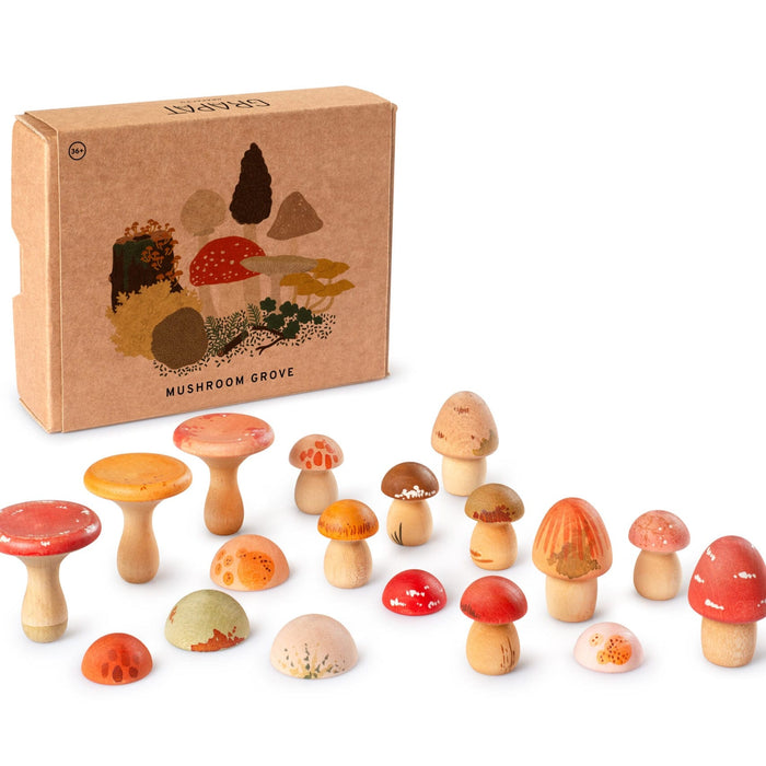 Grapat Mushroom Grove - Loose Parts - Toypark