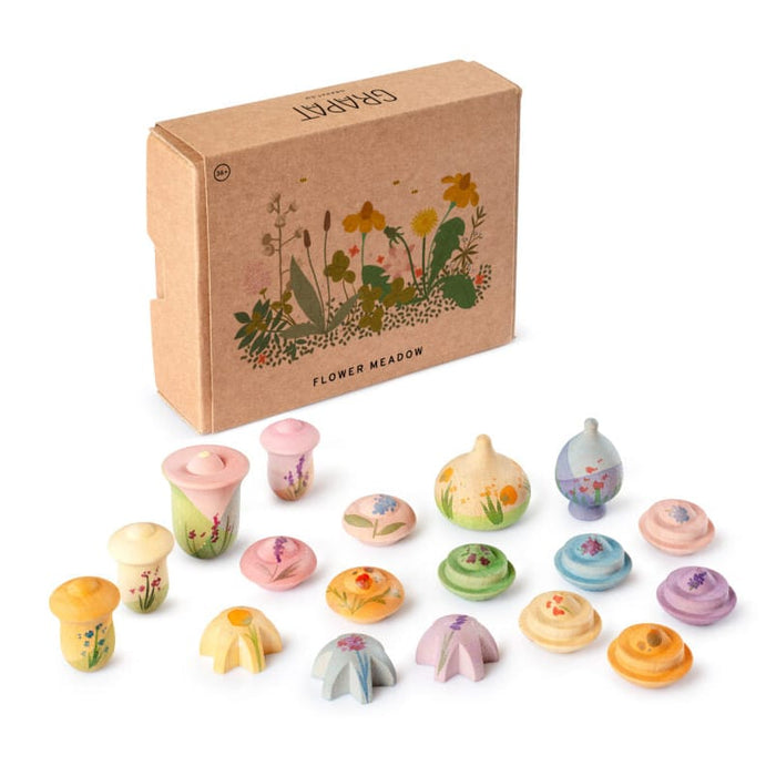 Grapat Flower Meadow - Loose Parts - Toypark