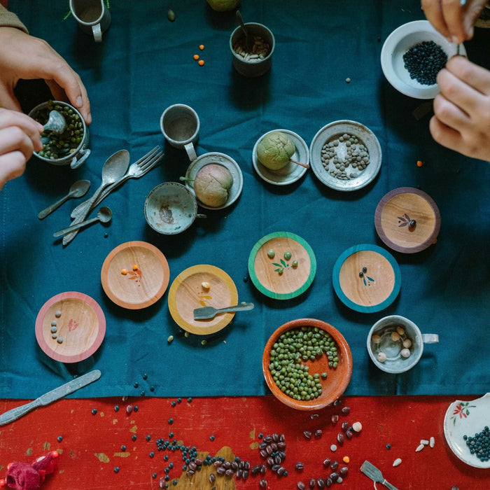 Grapat Dishes - Loose Parts Play - Toypark
