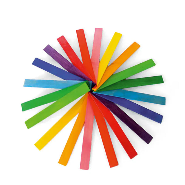 Building Blocks Bauspiel Coloured Rods 704537400301