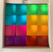 Building Blocks Papoose Toys Bright Lucite Cubes - 16 Pieces 704537401582