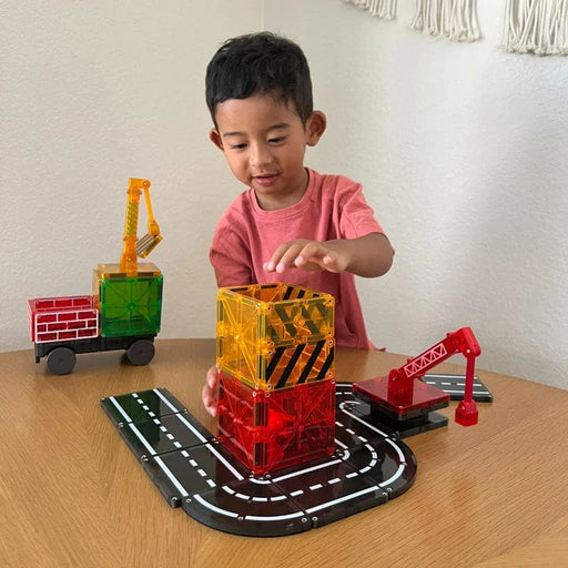 Magna-Tiles Builder - 32 Piece Set - Magnetic Tiles - Toypark