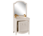 Doll House Furniture Maileg Sink dresser, Mouse - Off white