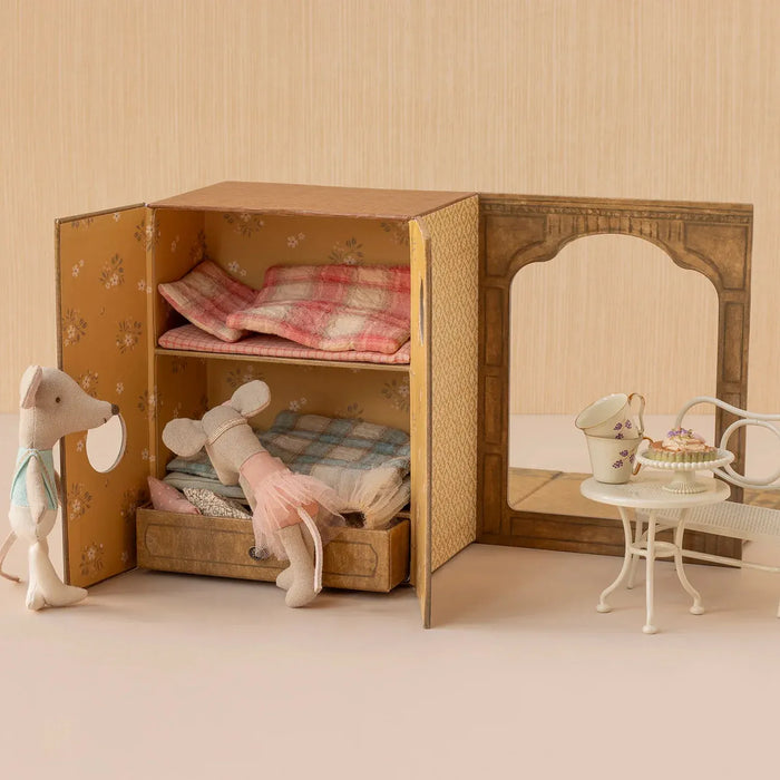 Doll Toys Maileg Ballet Mice Dance Studio Little Sister and Brother