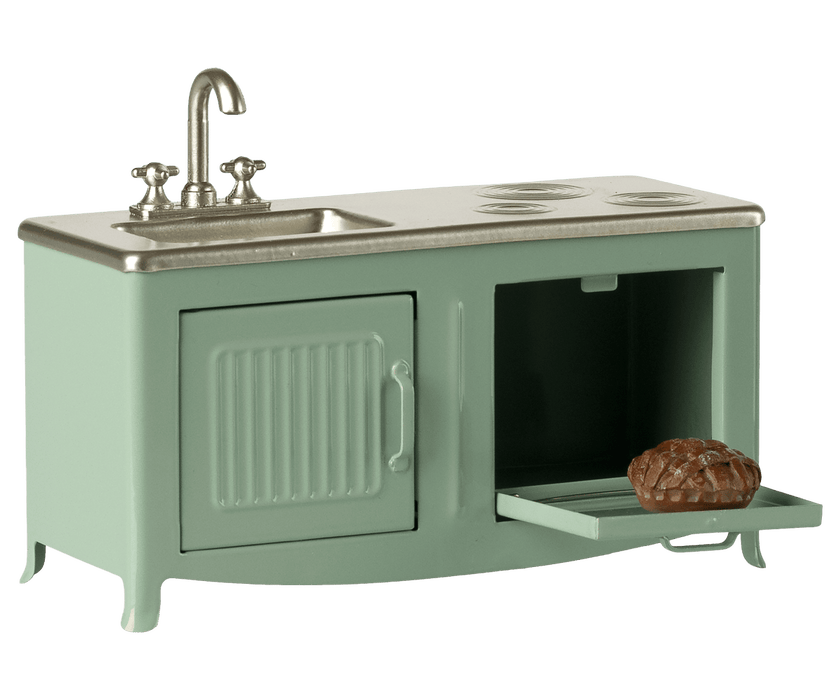 Doll House Furniture Maileg Kitchen, Mouse - Mint