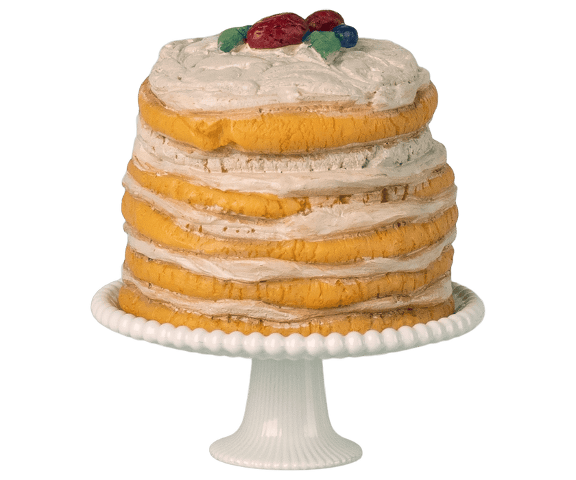 Doll Toys Maileg Party Cake and Cake Stand Mouse