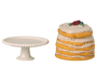 Doll Toys Maileg Party Cake and Cake Stand Mouse