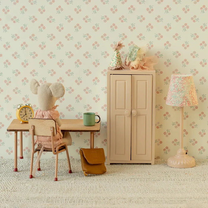 Doll House Furniture Maileg Closet Mouse Light Rose