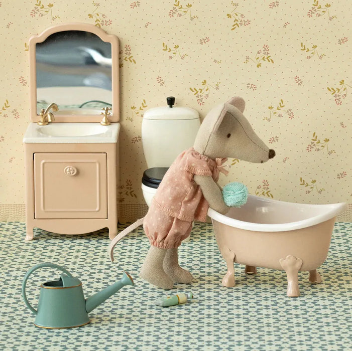 Doll Accessories Maileg Bathtub Mouse Rose