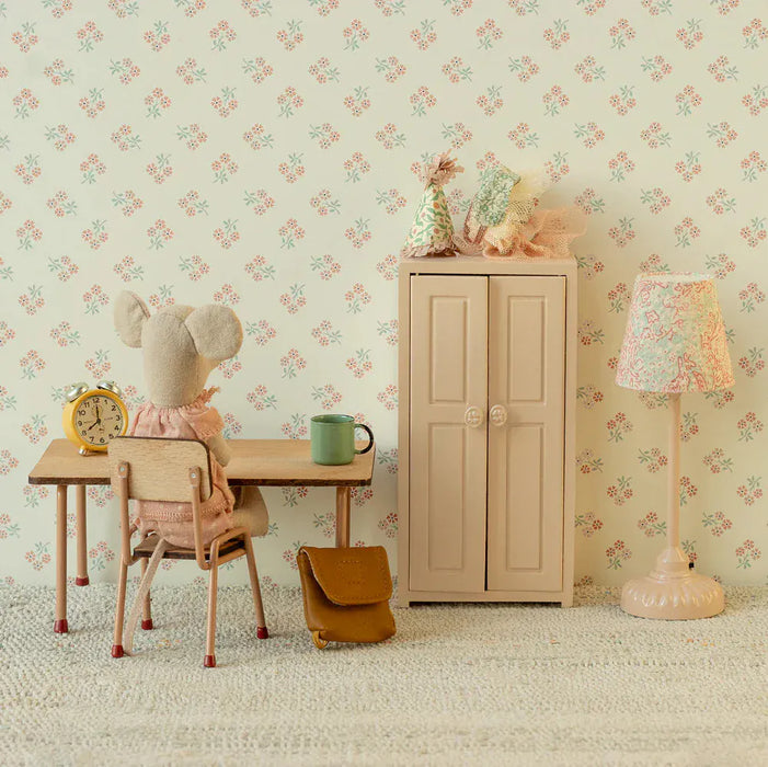 Maileg Vintage Floor Lamp Mouse Powder - Danish Doll House Furniture - Toypark
