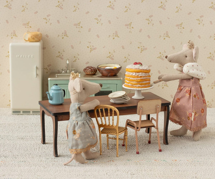 Doll Toys Maileg Party Cake and Cake Stand Mouse