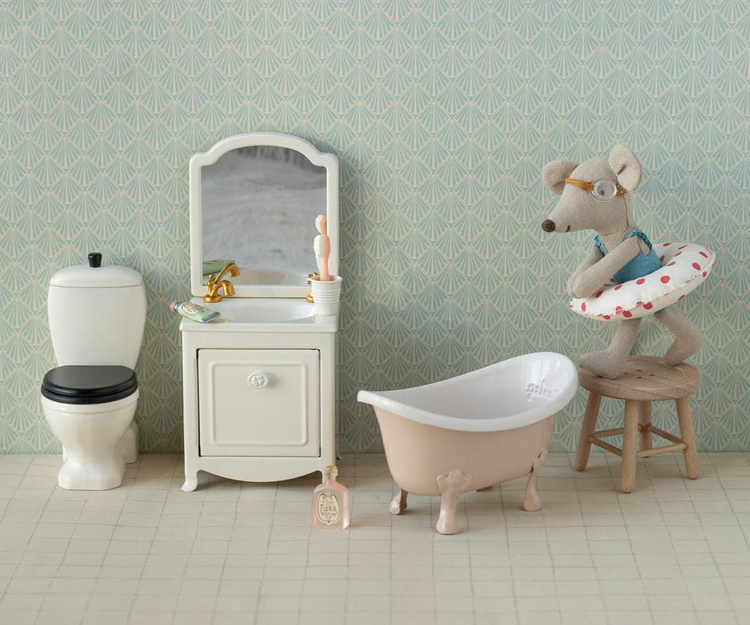 Doll Toys Maileg Sink Dresser Mouse Off White