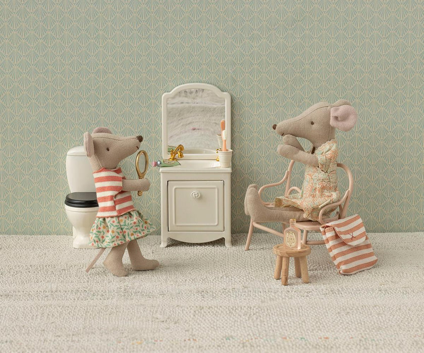 Doll Toys Maileg Sink Dresser Mouse Off White