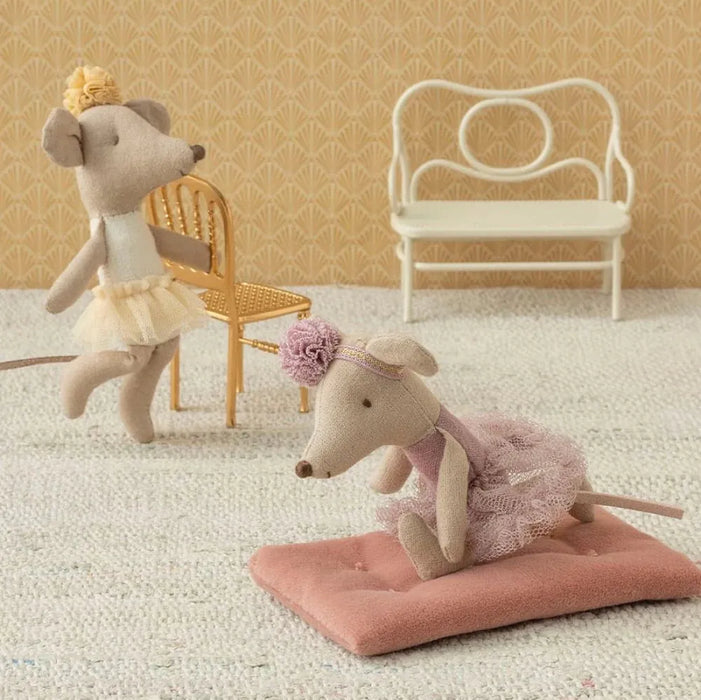 Doll Toys Maileg Ballerina Mouse Little Sister Off White