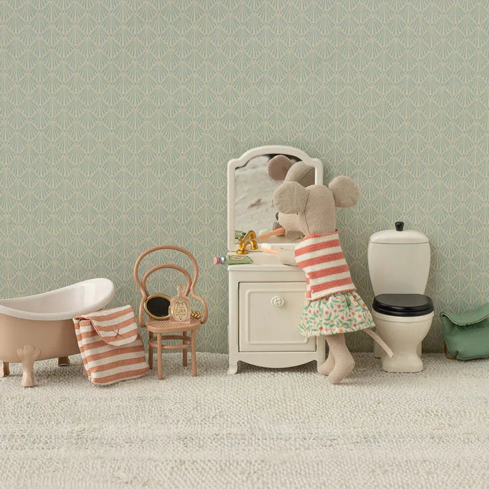 Doll Accessories Maileg Toothbrush Set Mouse Coral