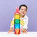Magnetic Tiles Connetix Tiles Light Rocket Pack 30 pc