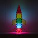 Magnetic Tiles Connetix Tiles Light Rocket Pack 30 pc