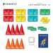 Magnetic Tiles Connetix Tiles Light Rocket Pack 30 pc