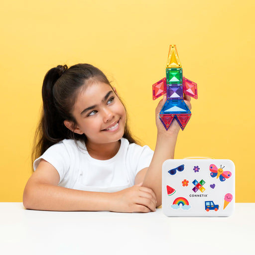 Magnetic Tiles Connetix Tiles Travel Mini Pack 32 pc
