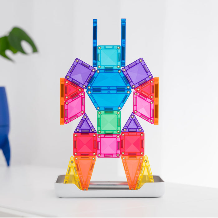 Magnetic Tiles Connetix Tiles Travel Mini Pack 32 pc