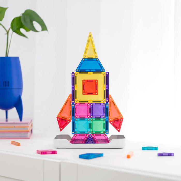 Magnetic Tiles Connetix Tiles Travel Mini Pack 32 pc