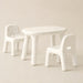 Table & Chair Set Funova Confetti Kids Table and Chairs Set - White FN03001