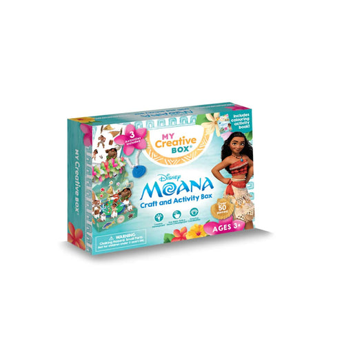My Creative Box Disney Moana Craft and Activity Box - Art-Craft - Toypark