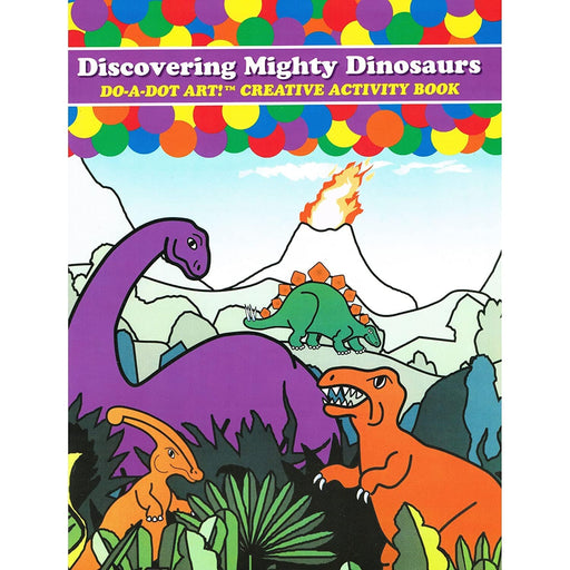 Art-Craft Do A Dot Art Book Mighty Dinosaurs 757098003733