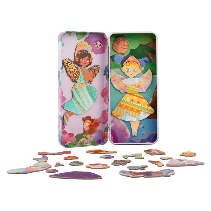 Puzzles mierEdu Travel Magnetic Box - Fairy Forest