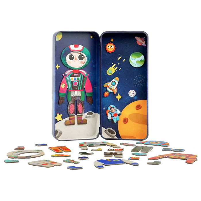 Puzzles mierEdu Travel Magnetic Box - Spaceman