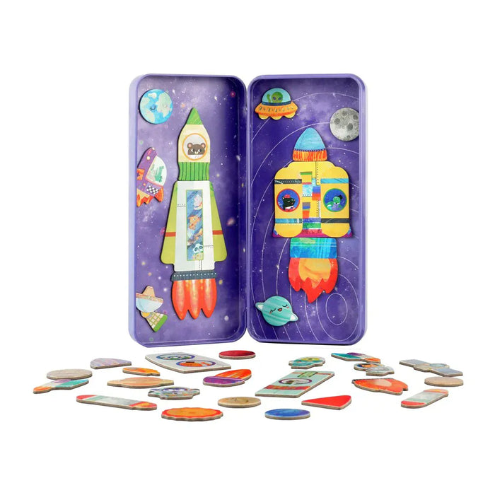 Puzzles mierEdu Travel Magnetic Box - Space Odyssey